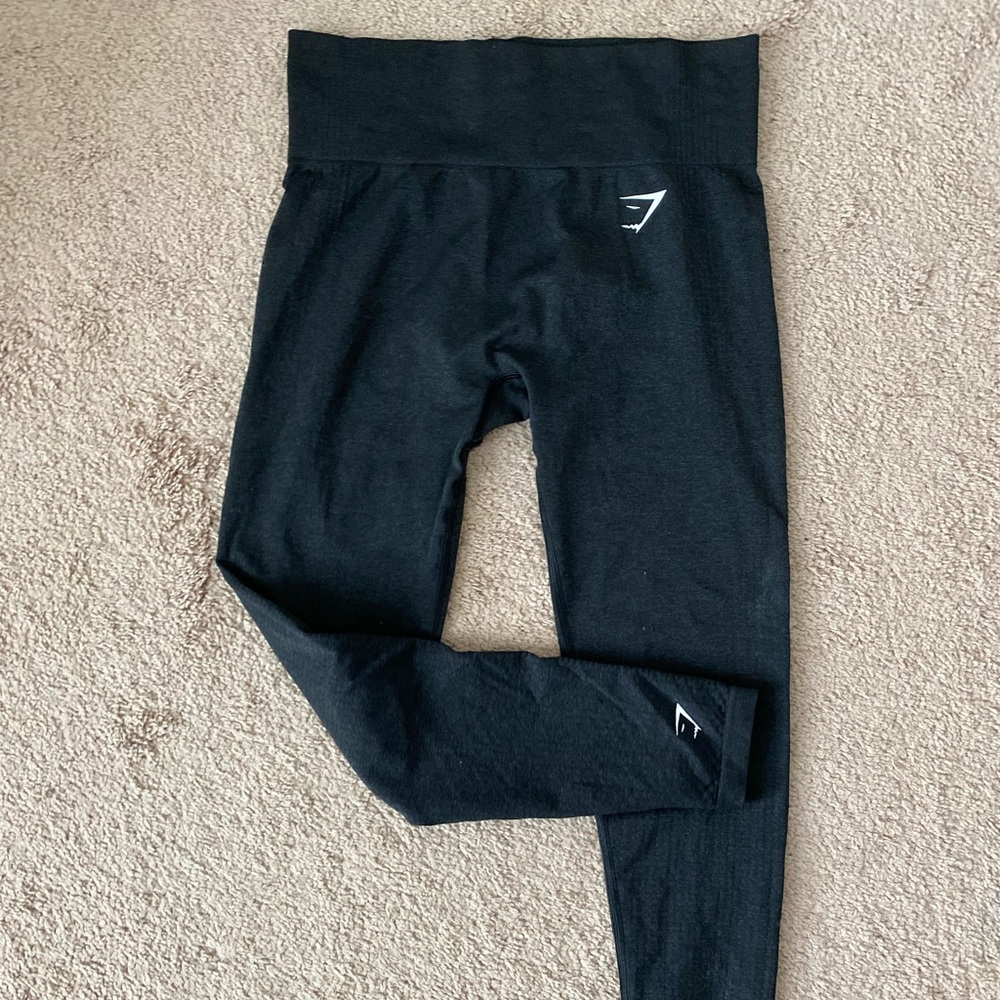 Gymshark Vital Seamless Legging M Black Marl